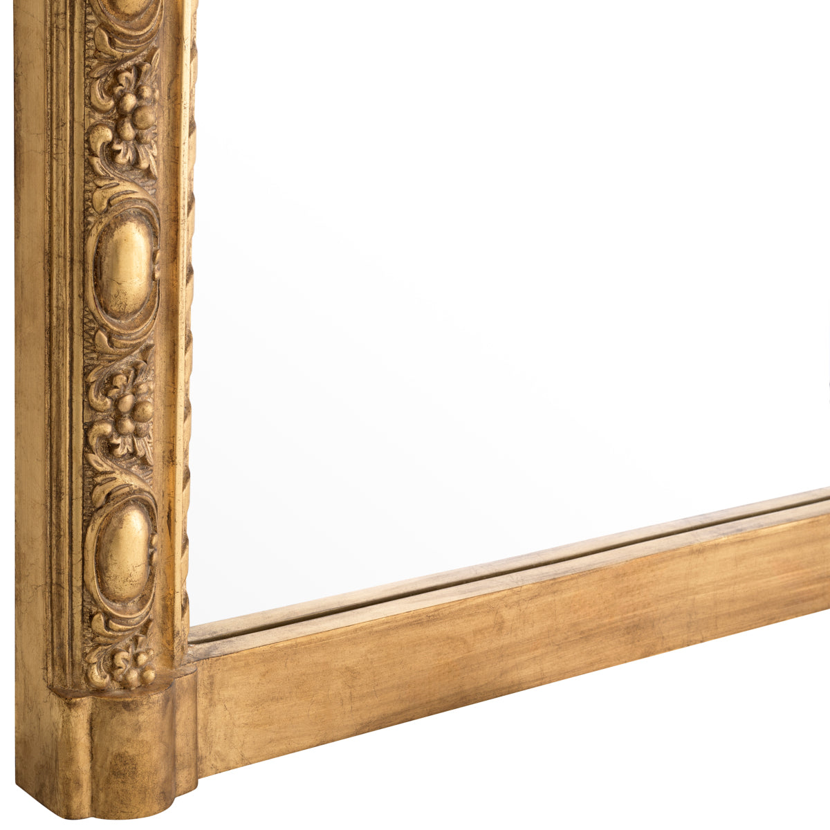 Antique Gold Mahogany Mirror Ludovico | Cabothousefurniture.com