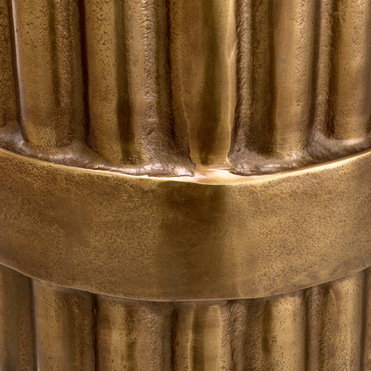 Antique Brass Side Table Padua | Cabothousefurniture.com