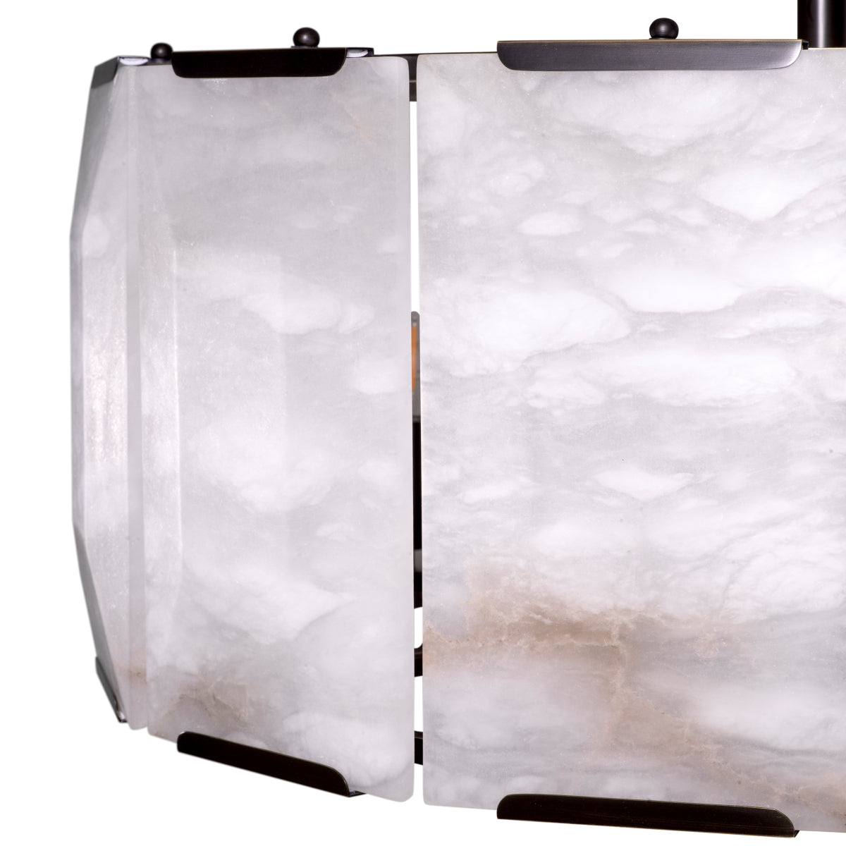 Alabaster Panels Chandelier Ortiz | Cabothousefurniture.com