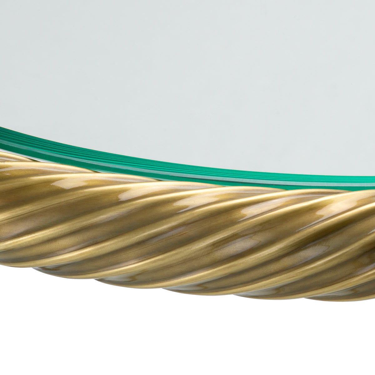 Brass Round Side Tables (2) Addison | Cabothousefurniture.com