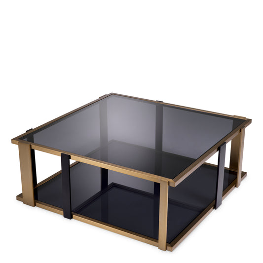Square Glass Coffee Table Clio | Cabothousefurniture.com