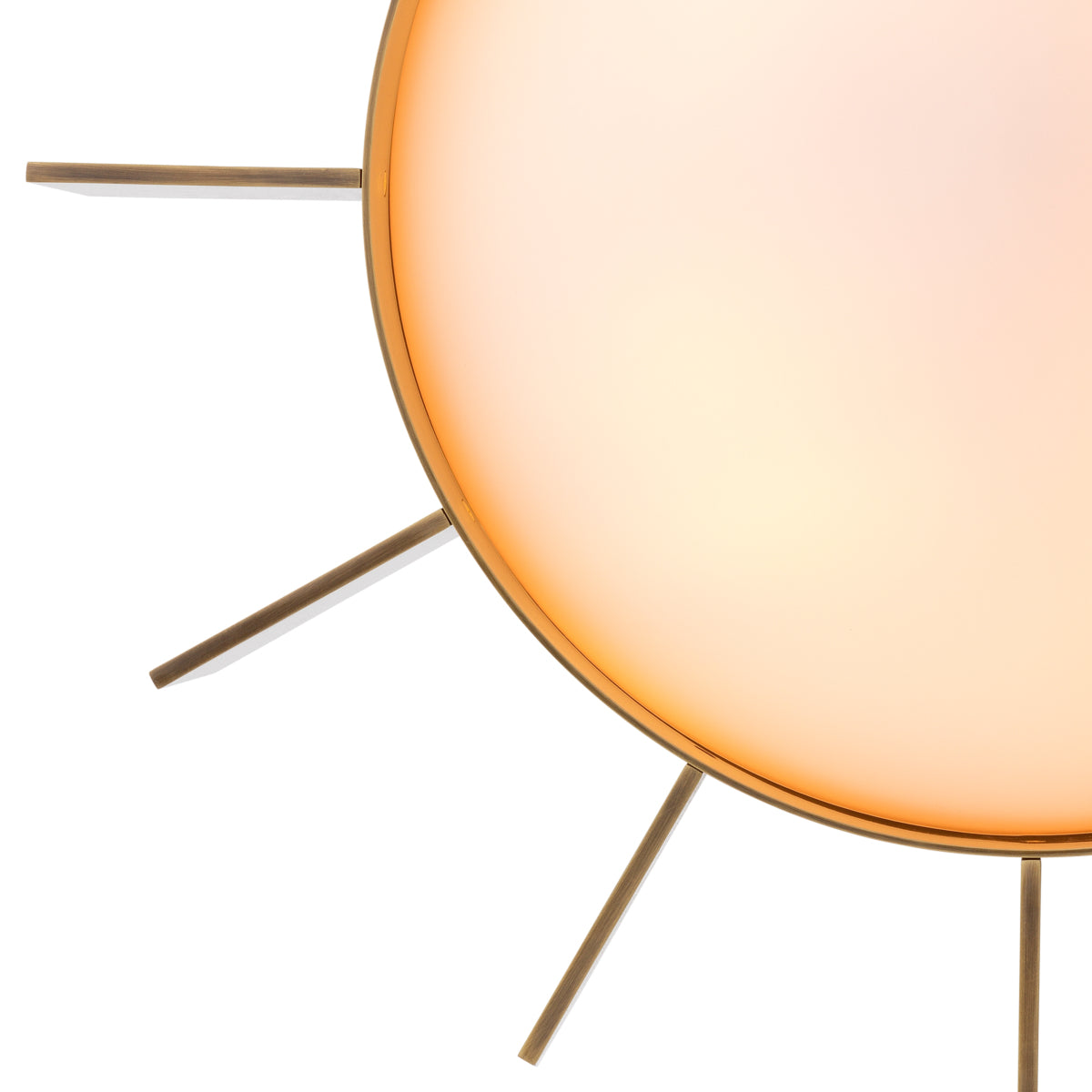 Glass Vintage Ceiling Lamp Mario | Cabothousefurniture.com