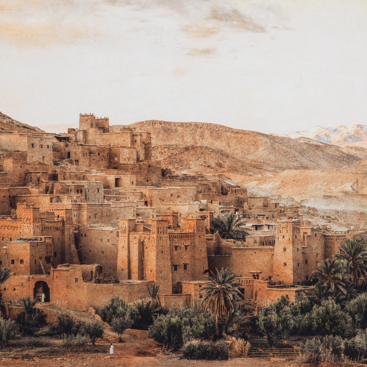 Moroccan Village Art Print Ait Ben Haddou | Cabothousefurniture.com