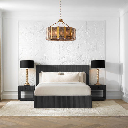 Smoke Glass Chandelier Elysian | Cabothousefurniture.com