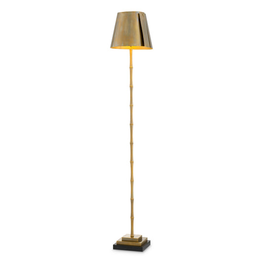 Gold Shade Floor Lamp Seraphina | Cabothousefurniture.com