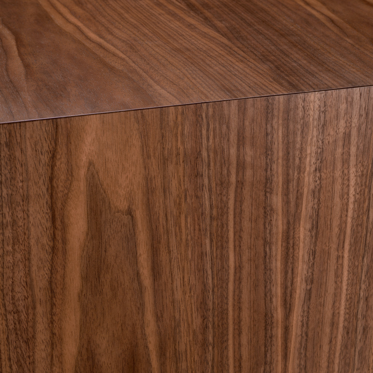 Walnut Veneer 4-Door Dresser Charford | Cabothousefurniture.com