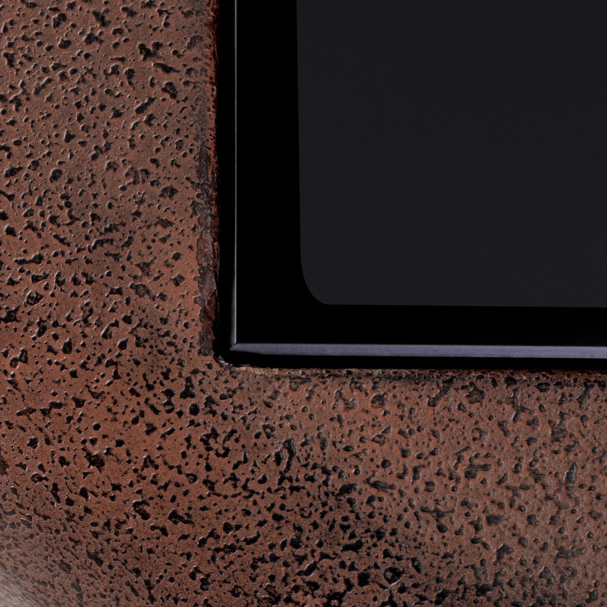 Oxidized Aluminum Side Table Quentin