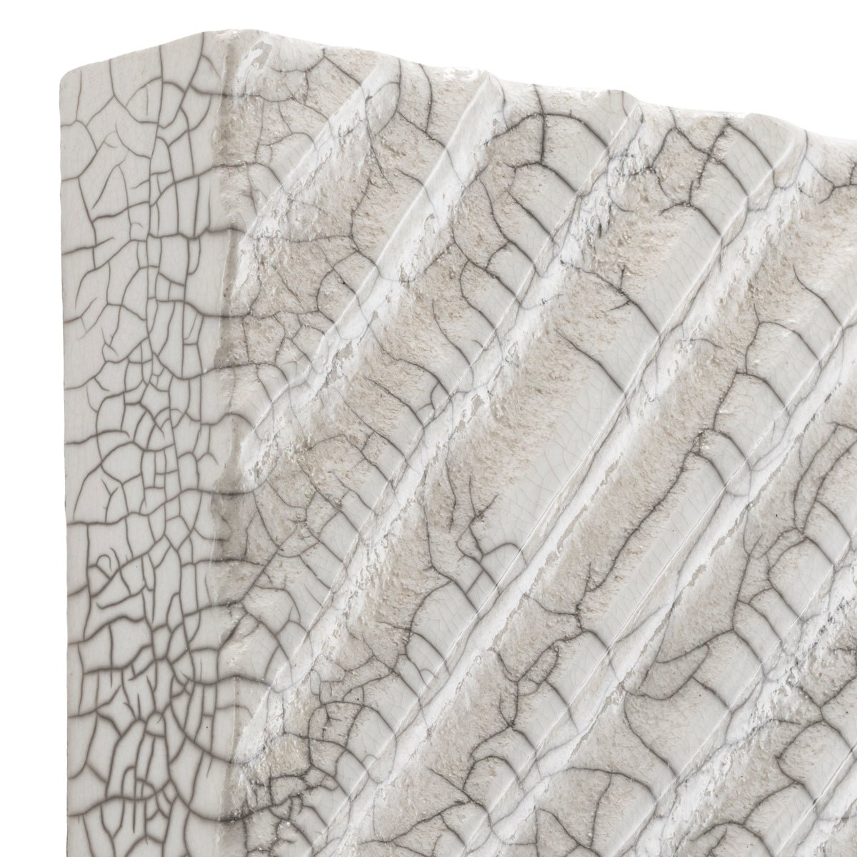 White Ceramic Wall Object Division