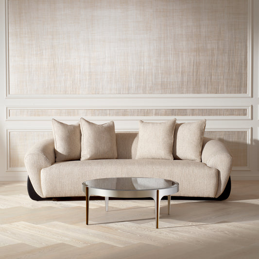 Black Glass Coffee Table S Artemisa | Cabothousefurniture.com