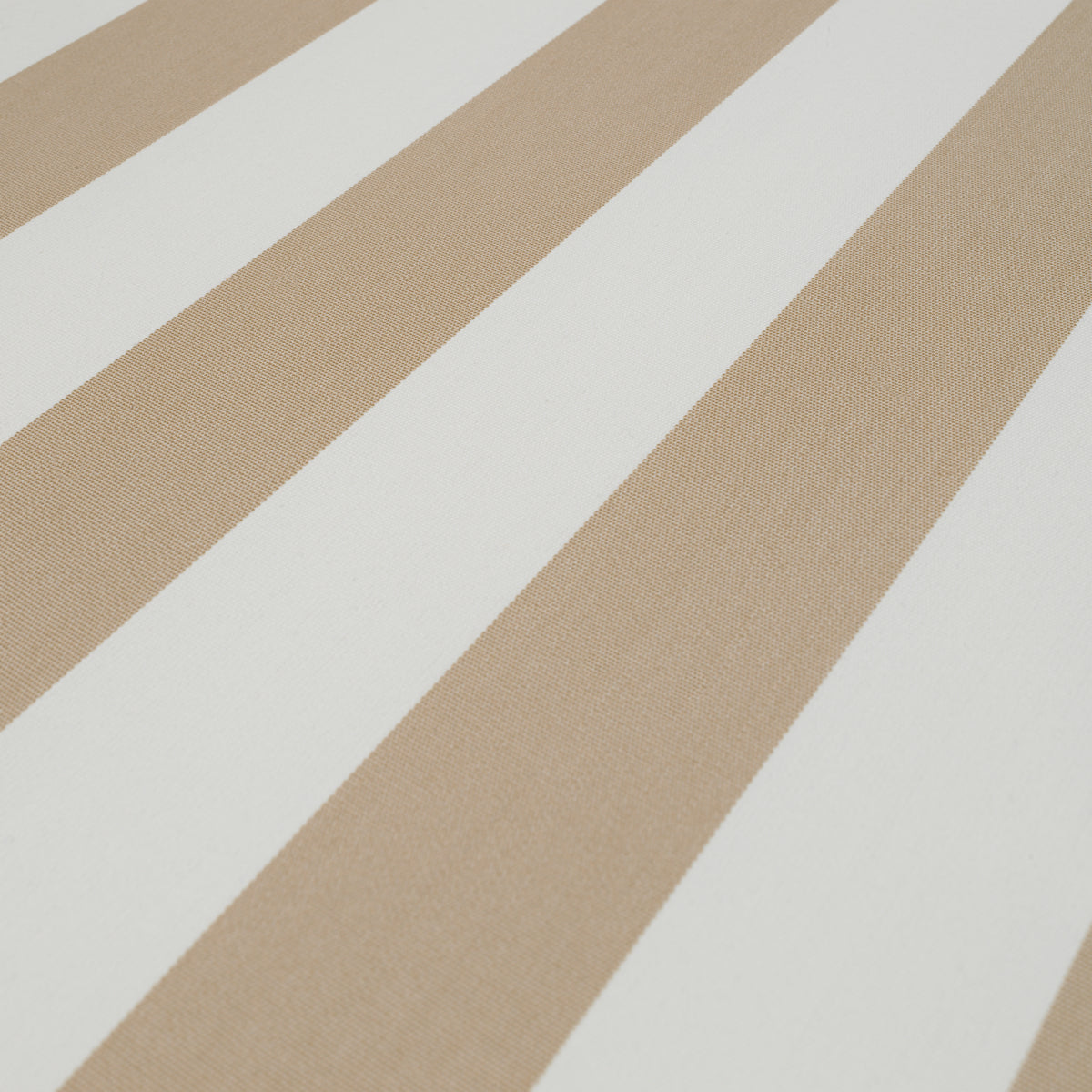 Beige Stripes Outdoor Pouf Relax | Cabothousefurniture.com