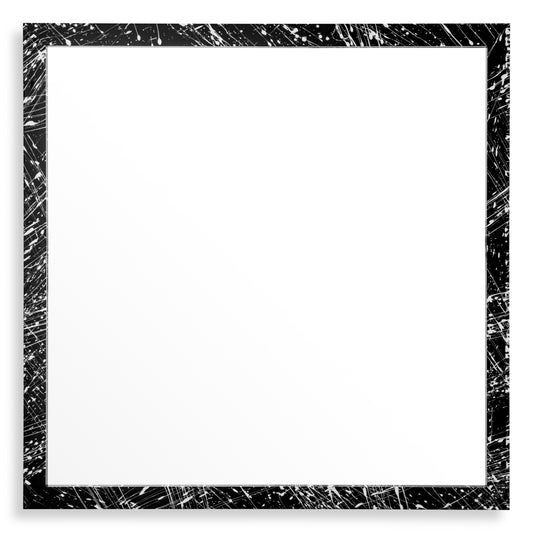 Graphic Print Mirror Reflection of Eccentricity | Cabothousefurniture.com