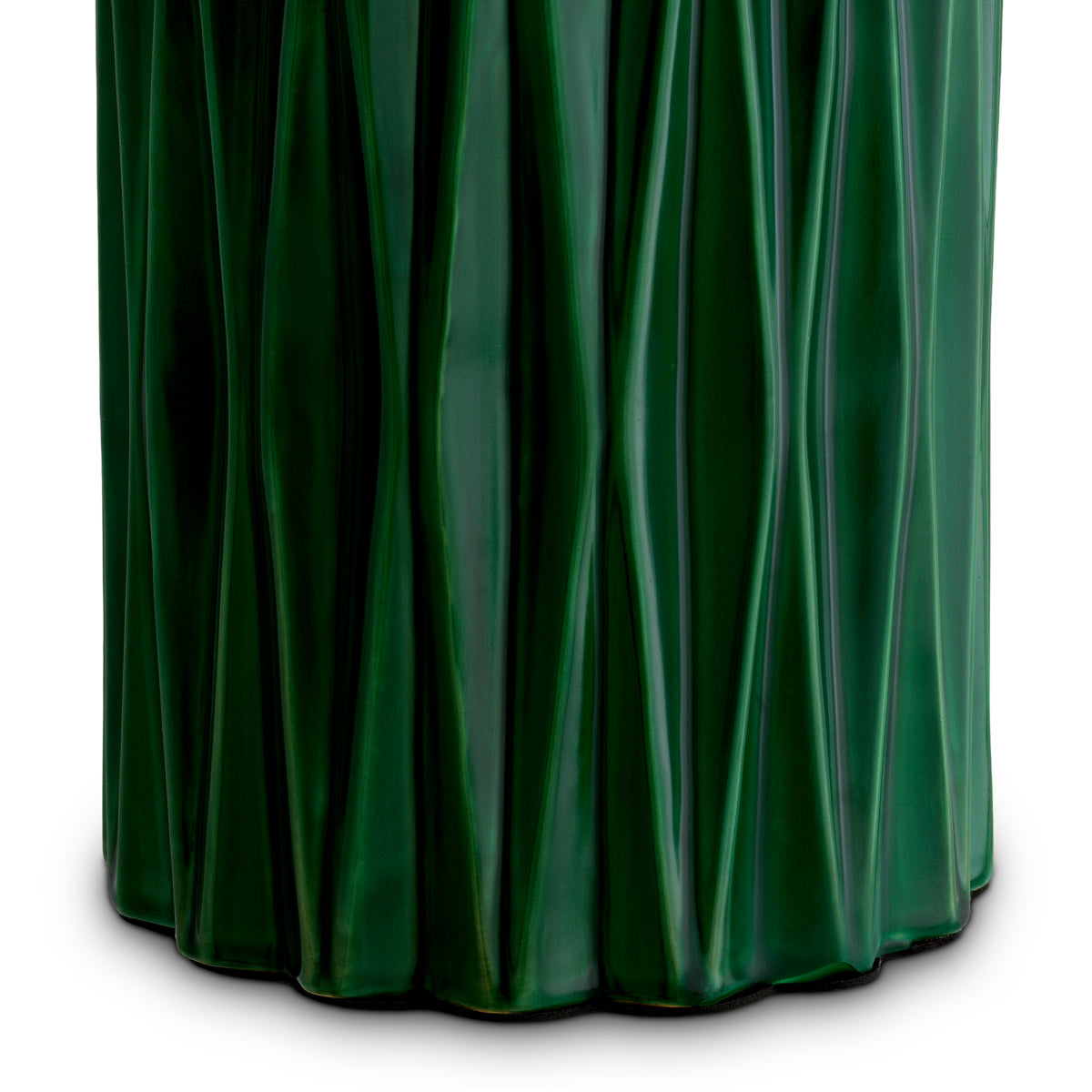 Green Ceramic Table Lamp Amarello | Cabothousefurniture.com
