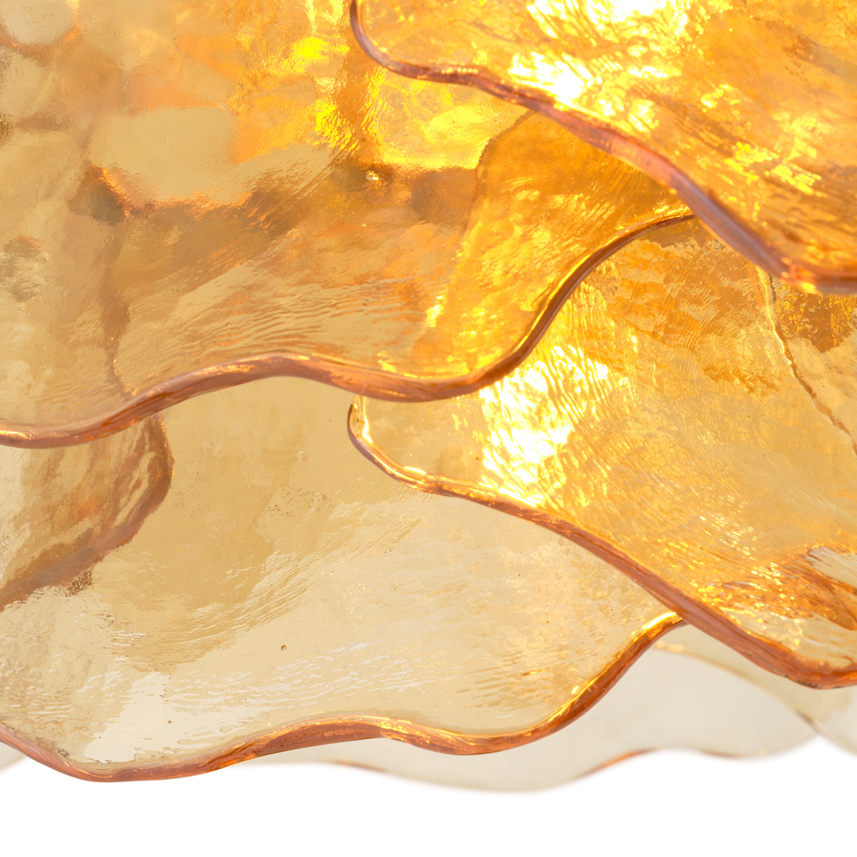 Brass Glass Chandelier Clarendon | Cabothousefurniture.com