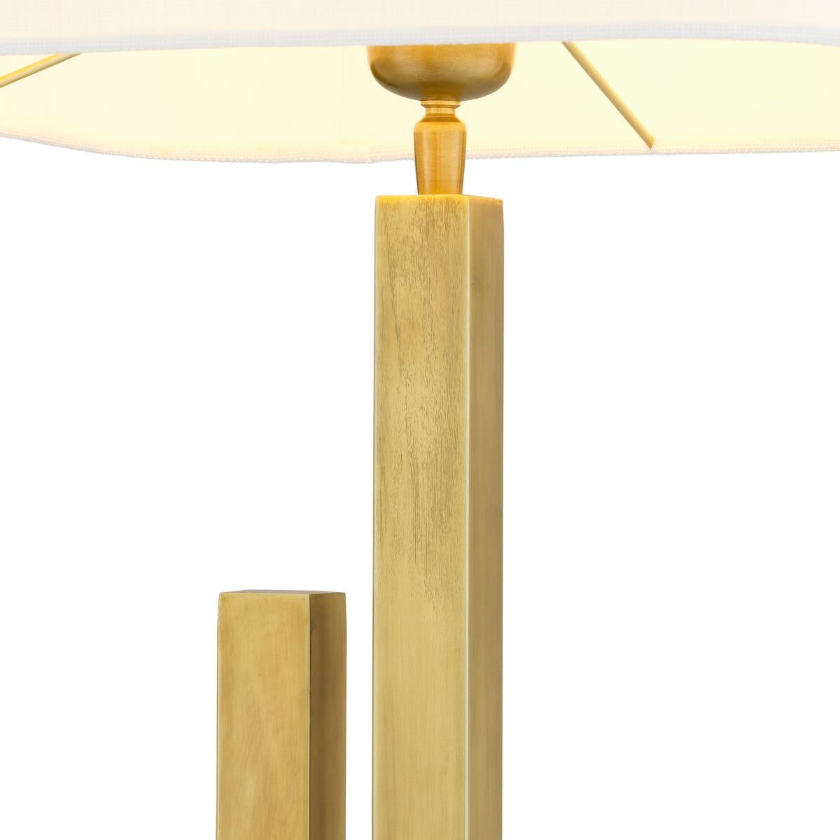Vintage Brass Floor Lamp Destino | Cabothousefurniture.com
