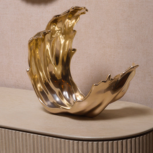 Golden Metal Object Langley | Cabothousefurniture.com