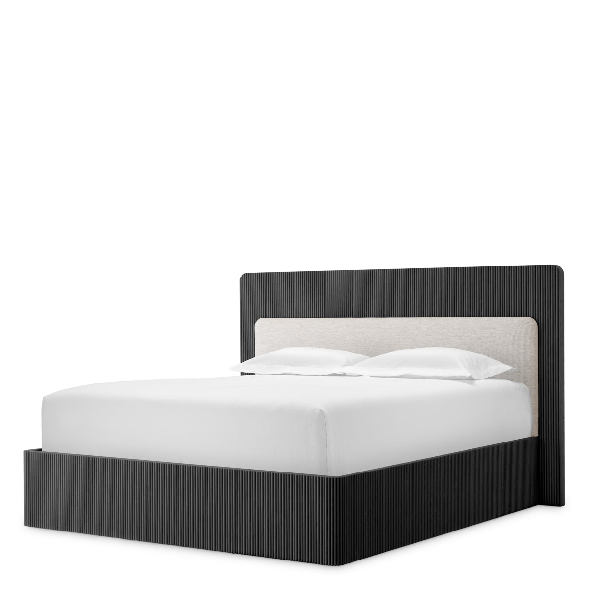 Gray Bed Frame Dimitrios | Cabothousefurniture.com