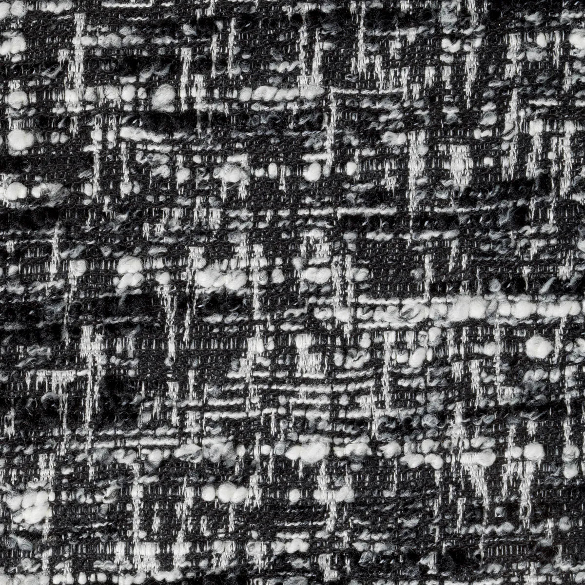 Black Boucle Lounge Chair Leon | Cabothousefurniture.com