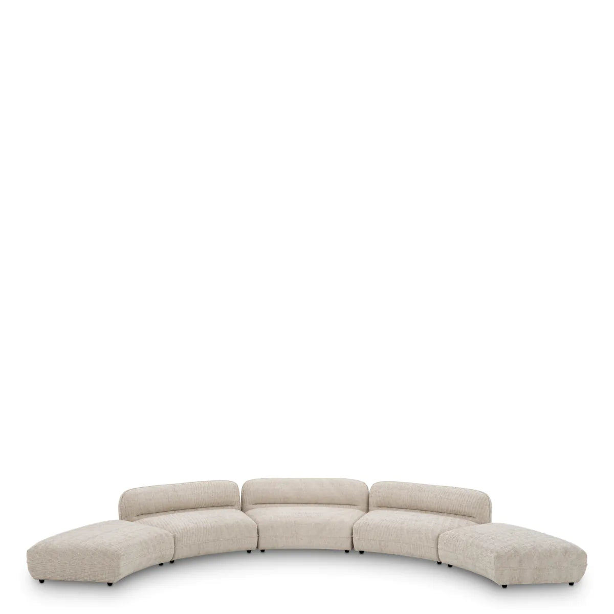 Creststone Beige Ottoman Grand Avenue | Cabothousefurniture.com