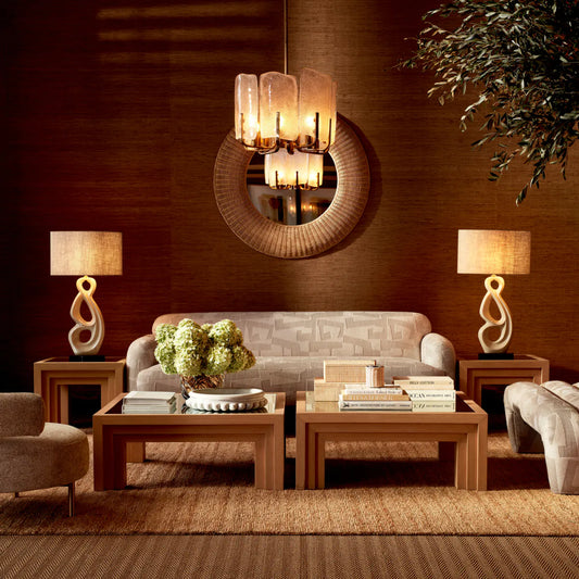 Brooklyn Sand Upholstered Sofa Hernandez | Cabothousefurniture.com