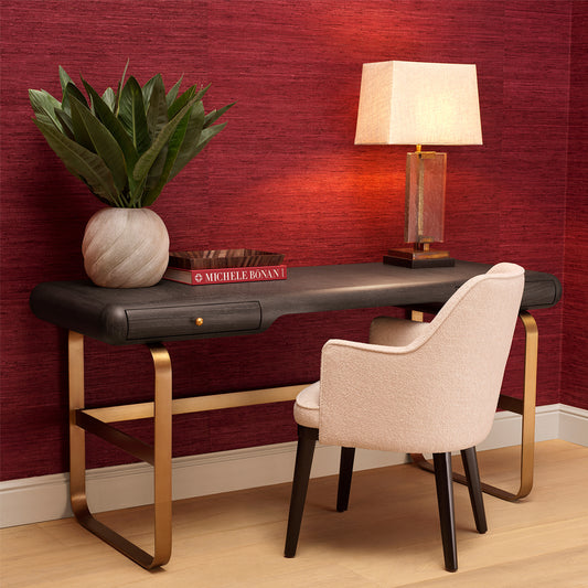 Ecru Fabric Dining Chair Lavinia | Cabothousefurniture.com