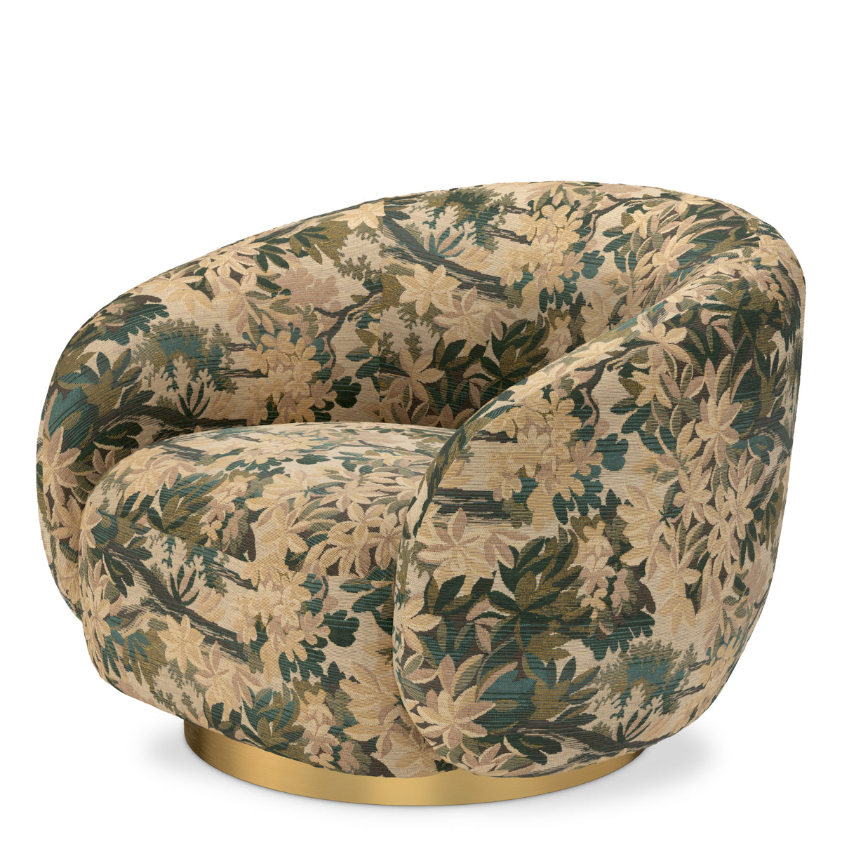 Swivel Accent Armchair Brice | Cabothousefurniture.com