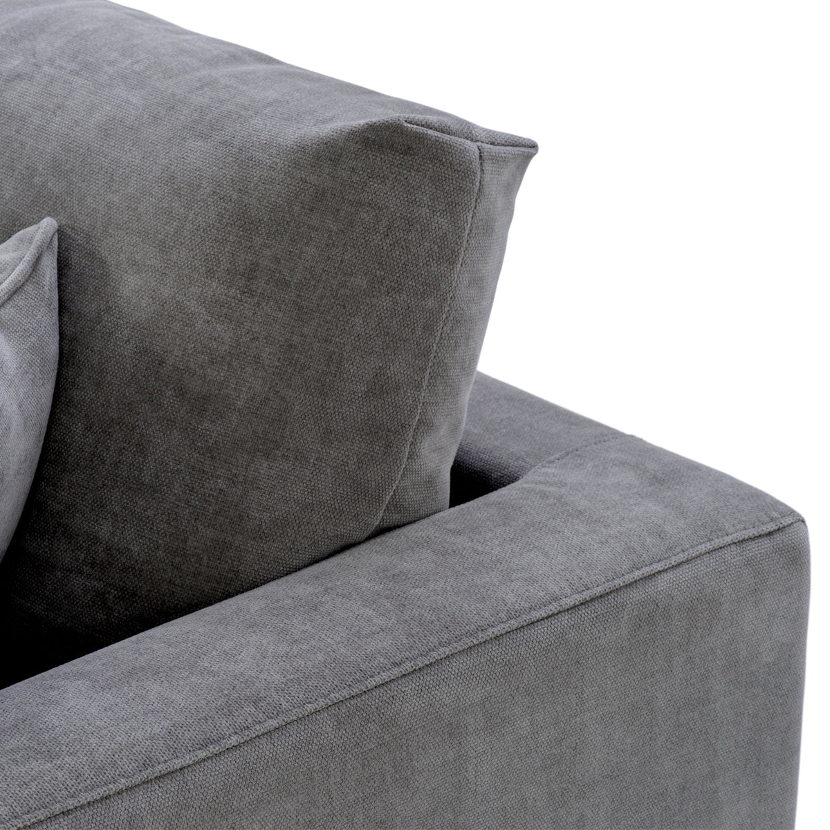 Gray Fabric Sofa Tuscany