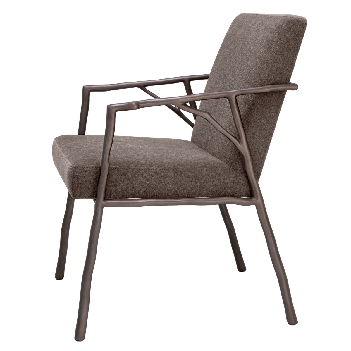 Bronze Framed Dining Chair Antico