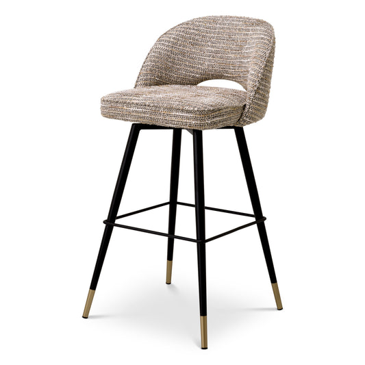Black-Legged Bar Stools (2) Cliff | Cabothousefurniture.com
