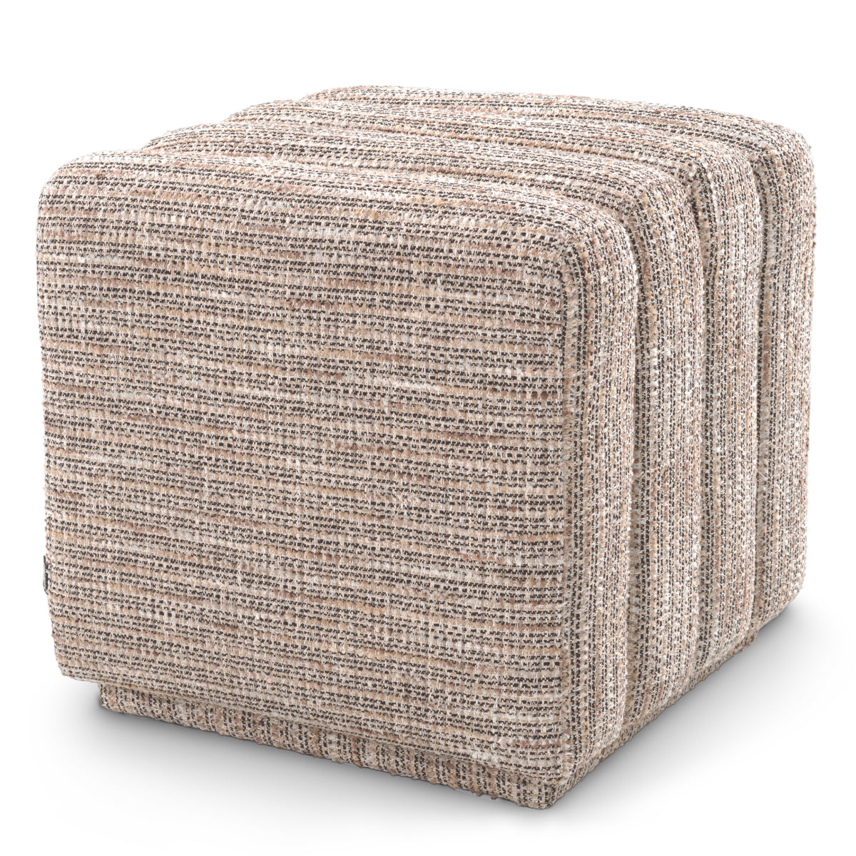Square Channel Stitched Stool Bente