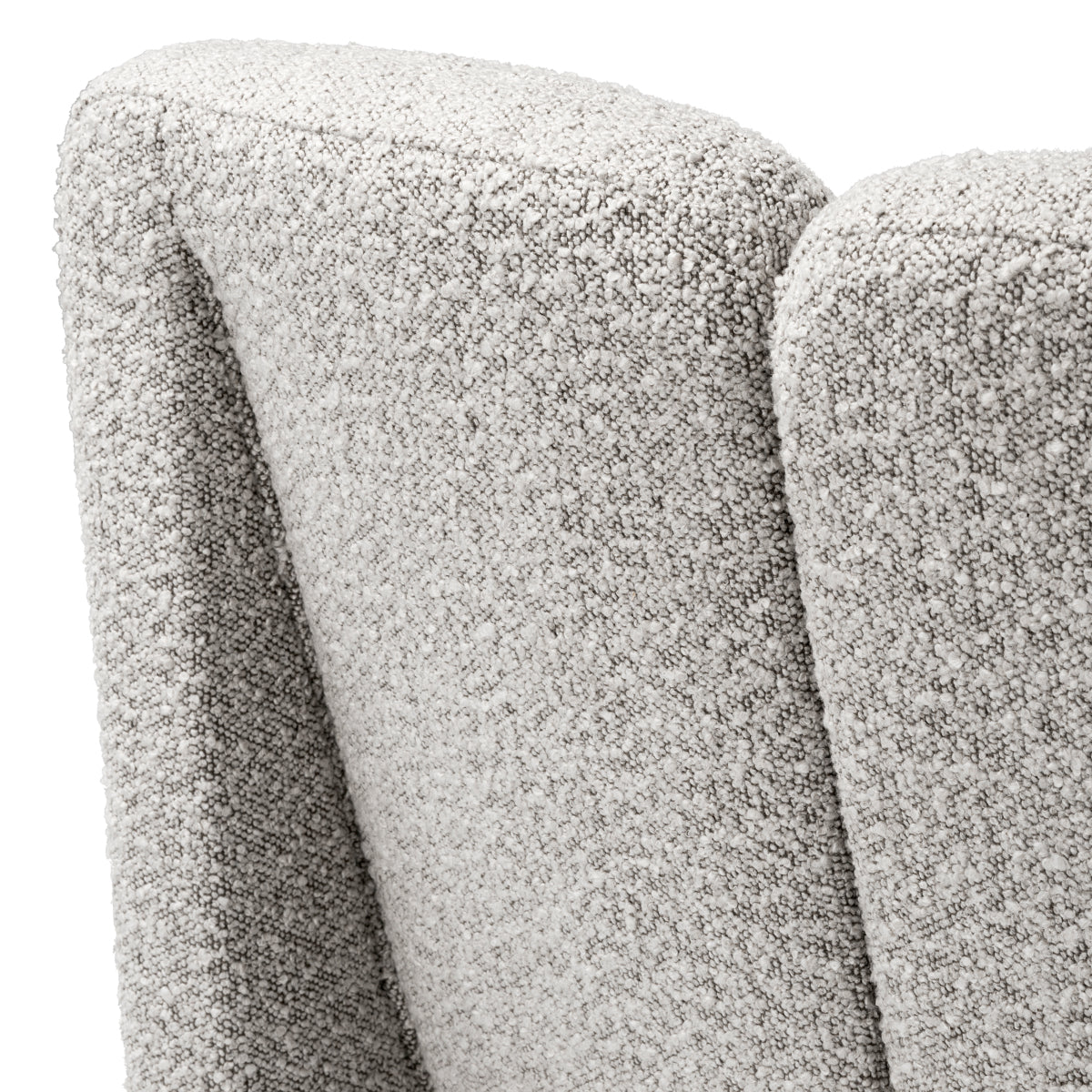 Bouclé Lounge Chair Macintosh | Cabothousefurniture.com