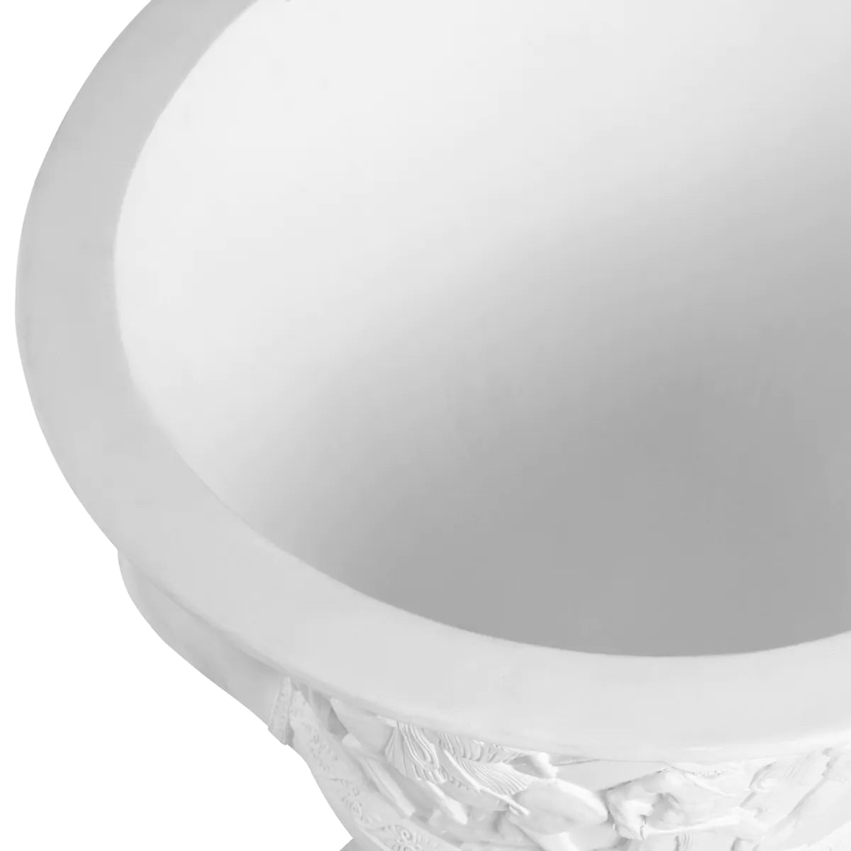 White Greek Inspired Vase Hydria | Cabothousefurniture.com