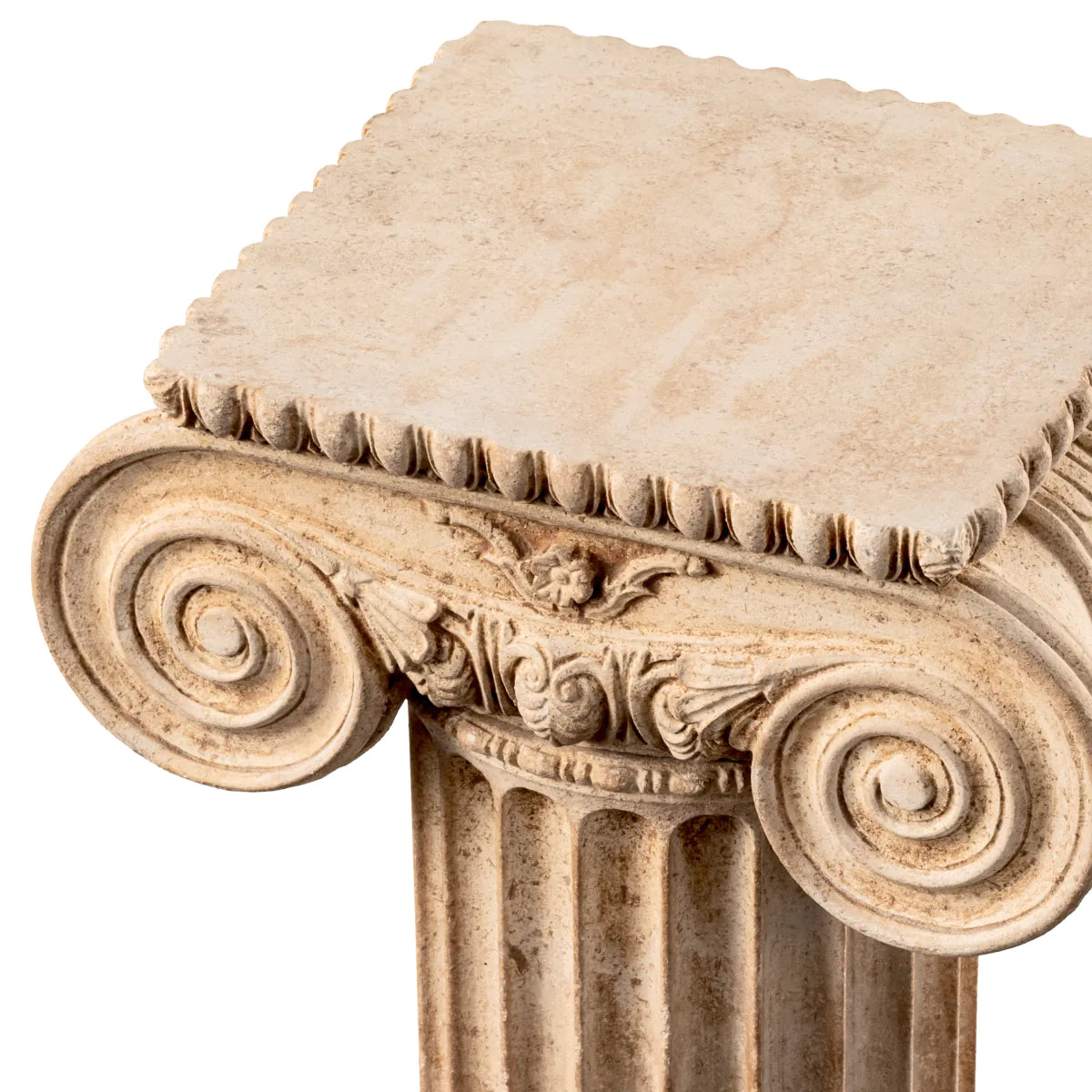 Fluted Marble Column Artemis | Cabothousefurniture.com