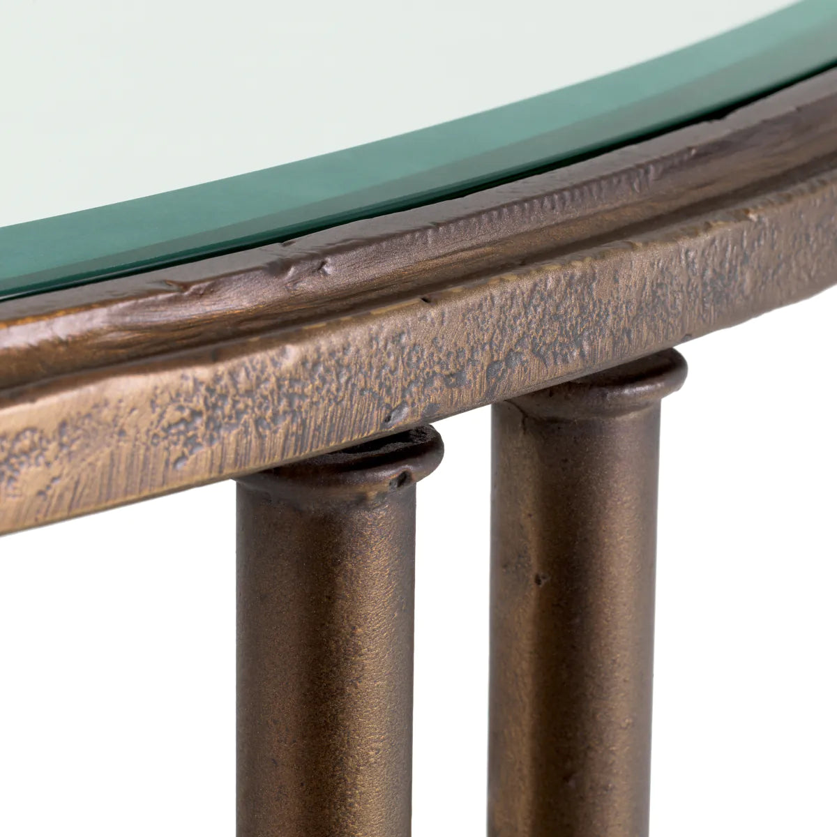 Bronze Side Table Lioness | Cabothousefurniture.com