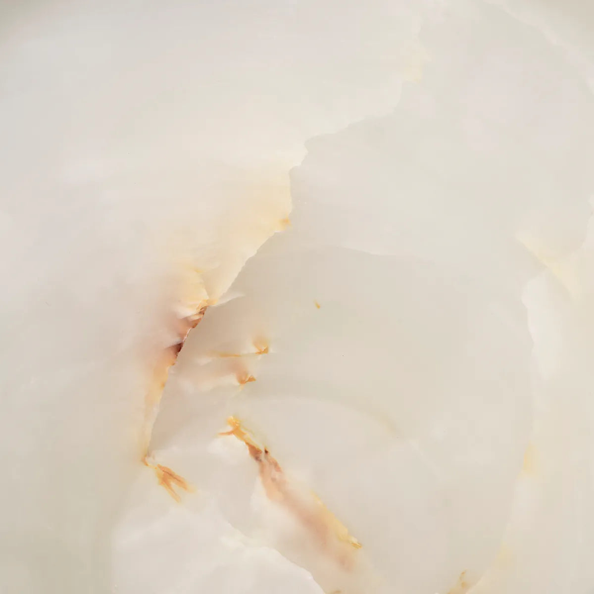 Natural Round Onyx Vase S Fayum | Cabothousefurniture.com