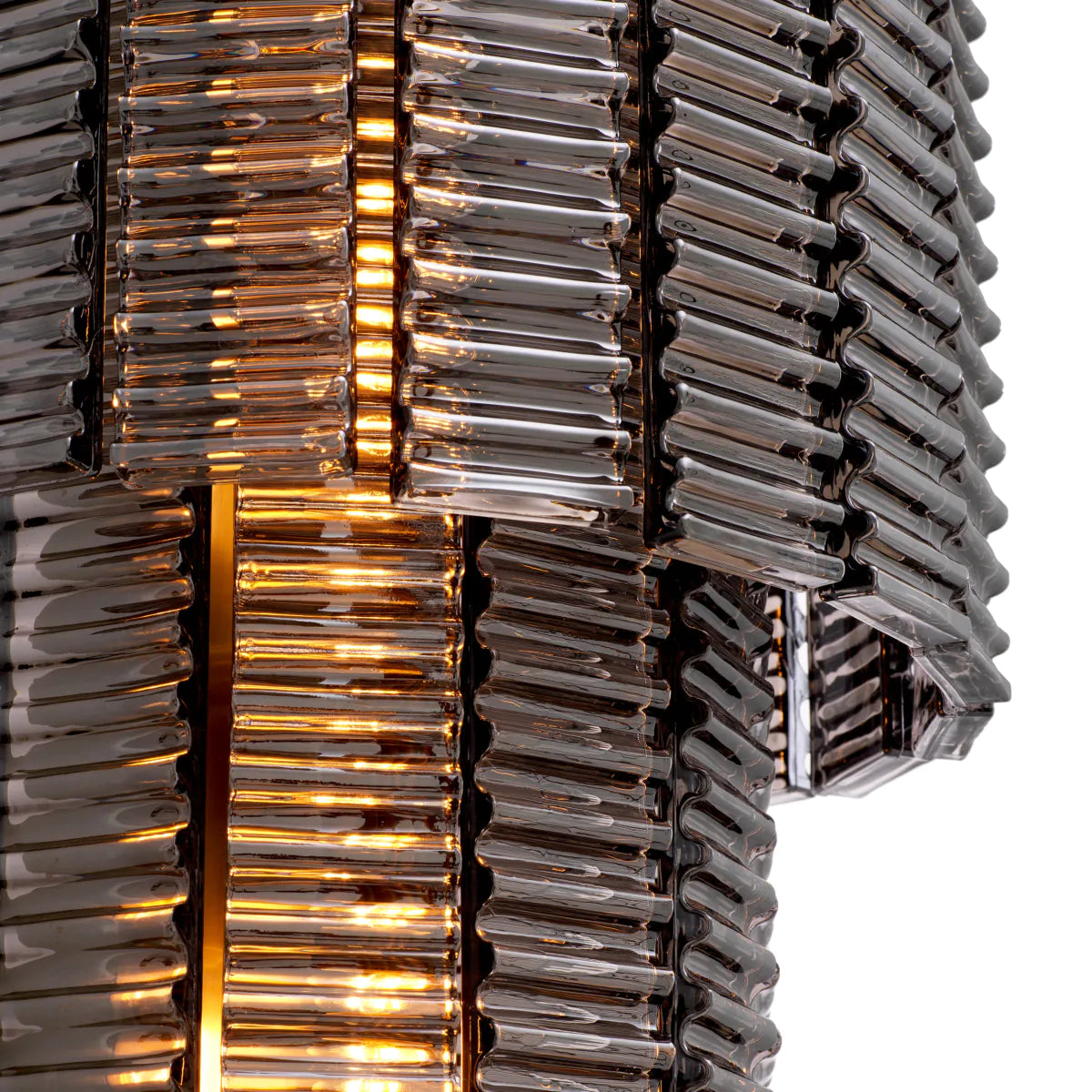 Ridged Glass Wall Lamp Imperial