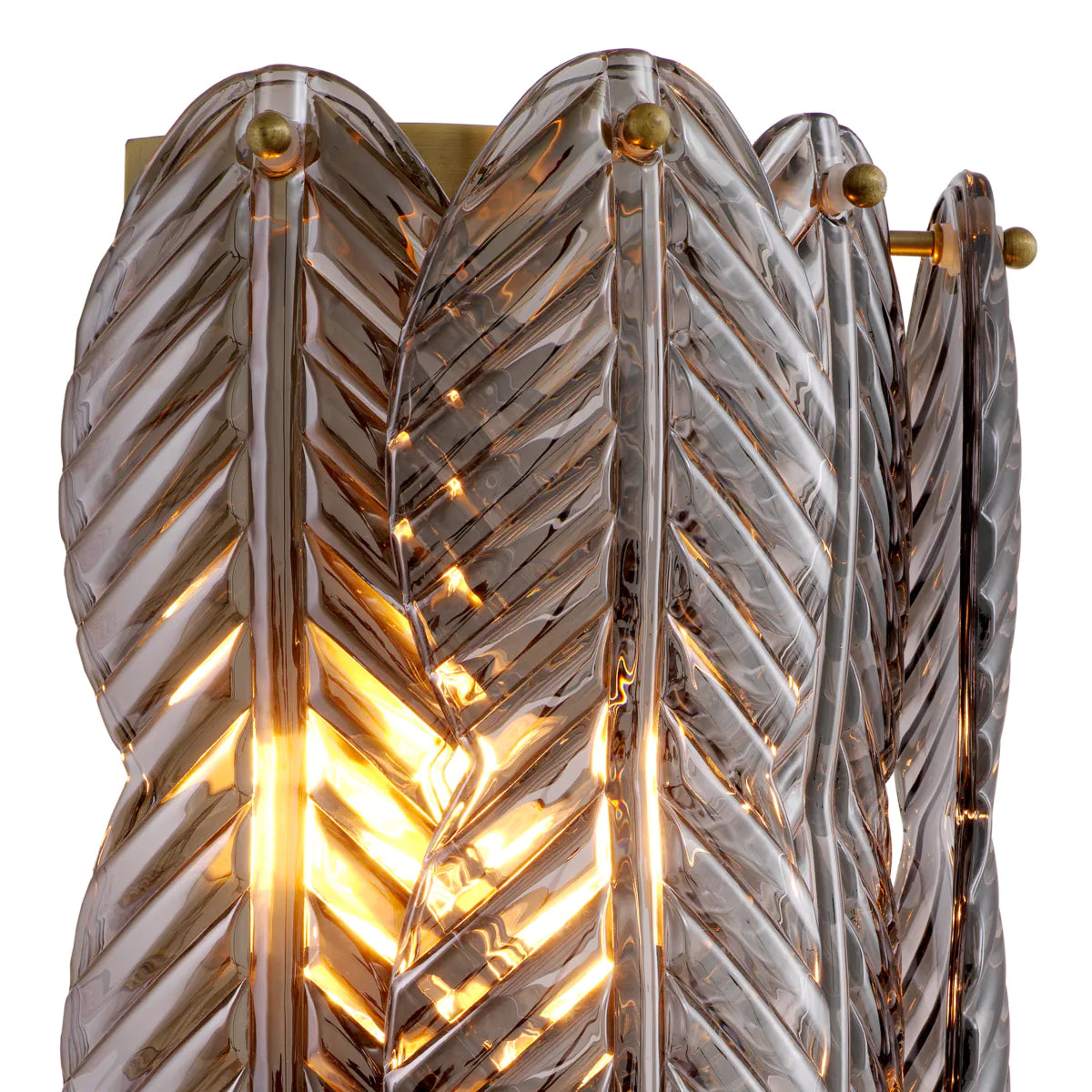 Smoke Glass Wall Lamp Sahure