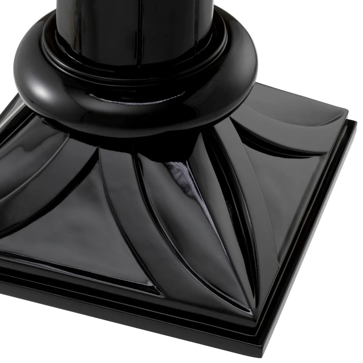 Round Glass Side Table Aswan | Cabothousefurniture.com