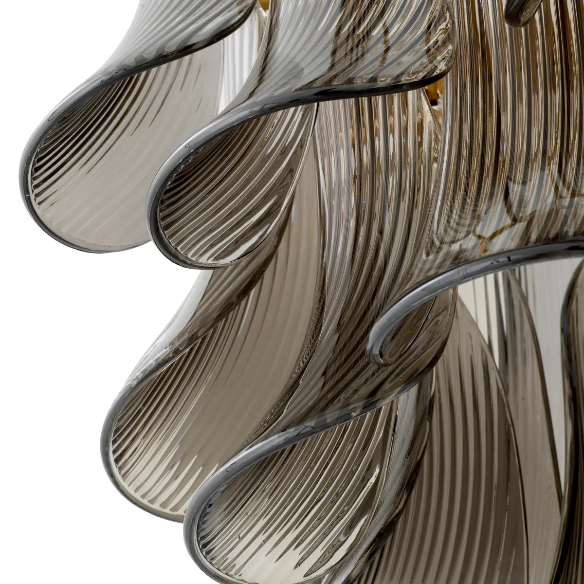 Glass Leaves Chandelier Amun | Cabothousefurniture.com