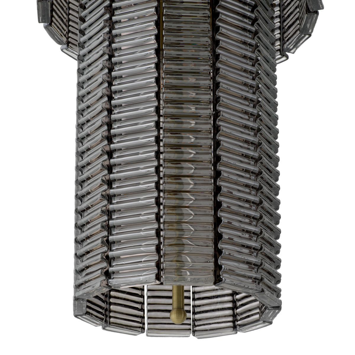 Smoked Glass Chandelier Imperial | Cabothousefurniture.com