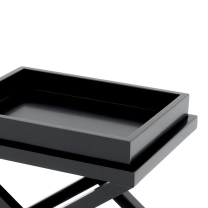 Black Birch Side Table McArthur | Cabothousefurniture.com