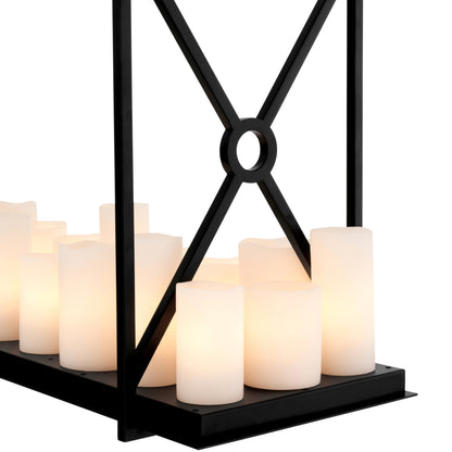 Black Candle Chandelier Commodore | Cabothousefurniture.com