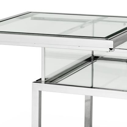 Sliding Top Side Table Harvey | Cabothousefurniture.com