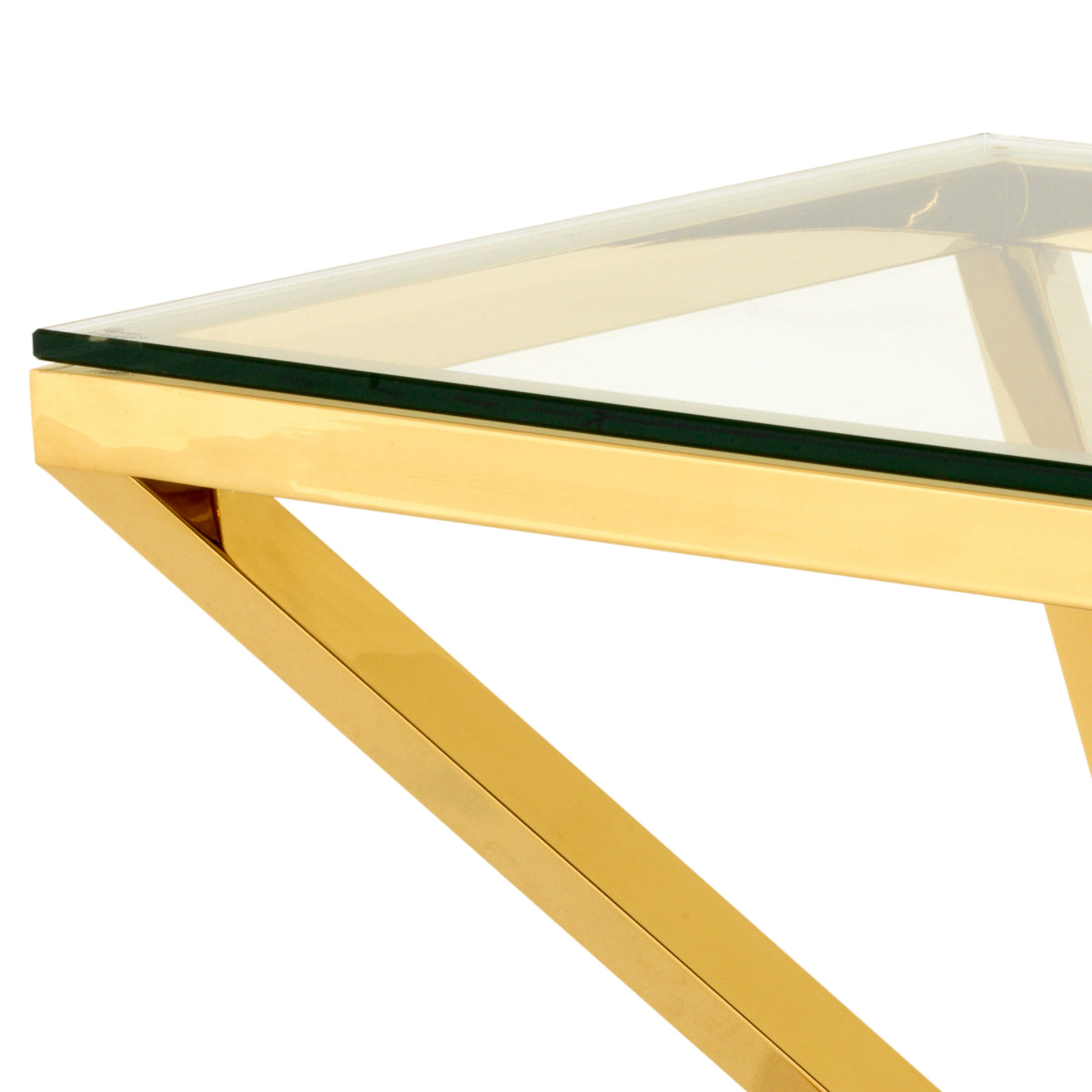 Gold Side Table Connor | Cabothousefurniture.com