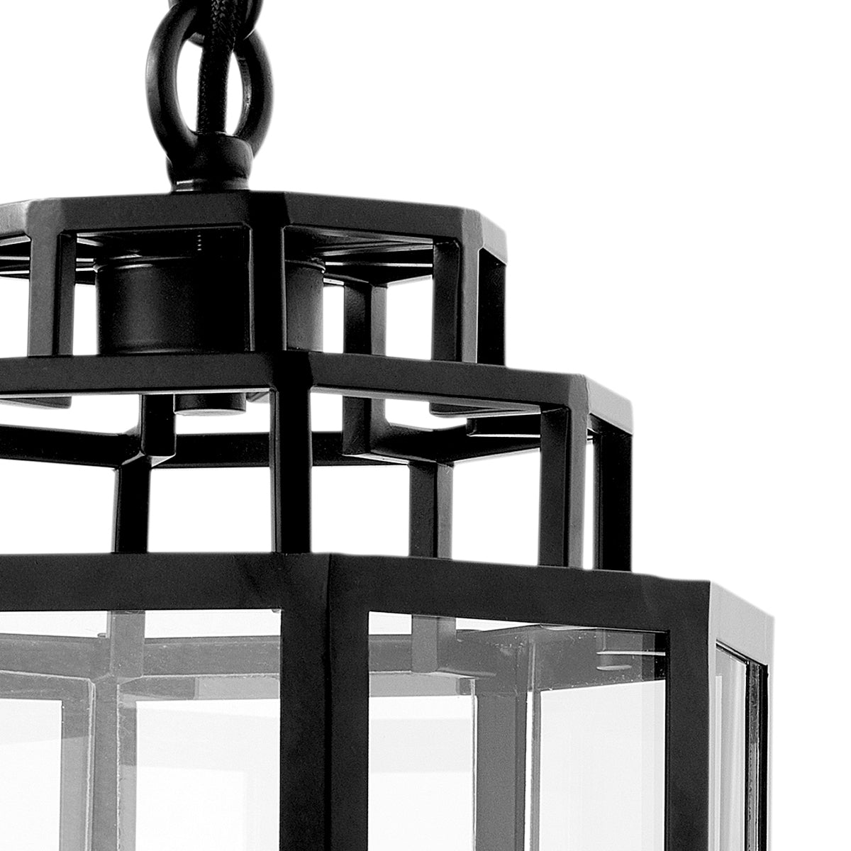 Octagonal Glass Lantern Monticello | Cabothousefurniture.com