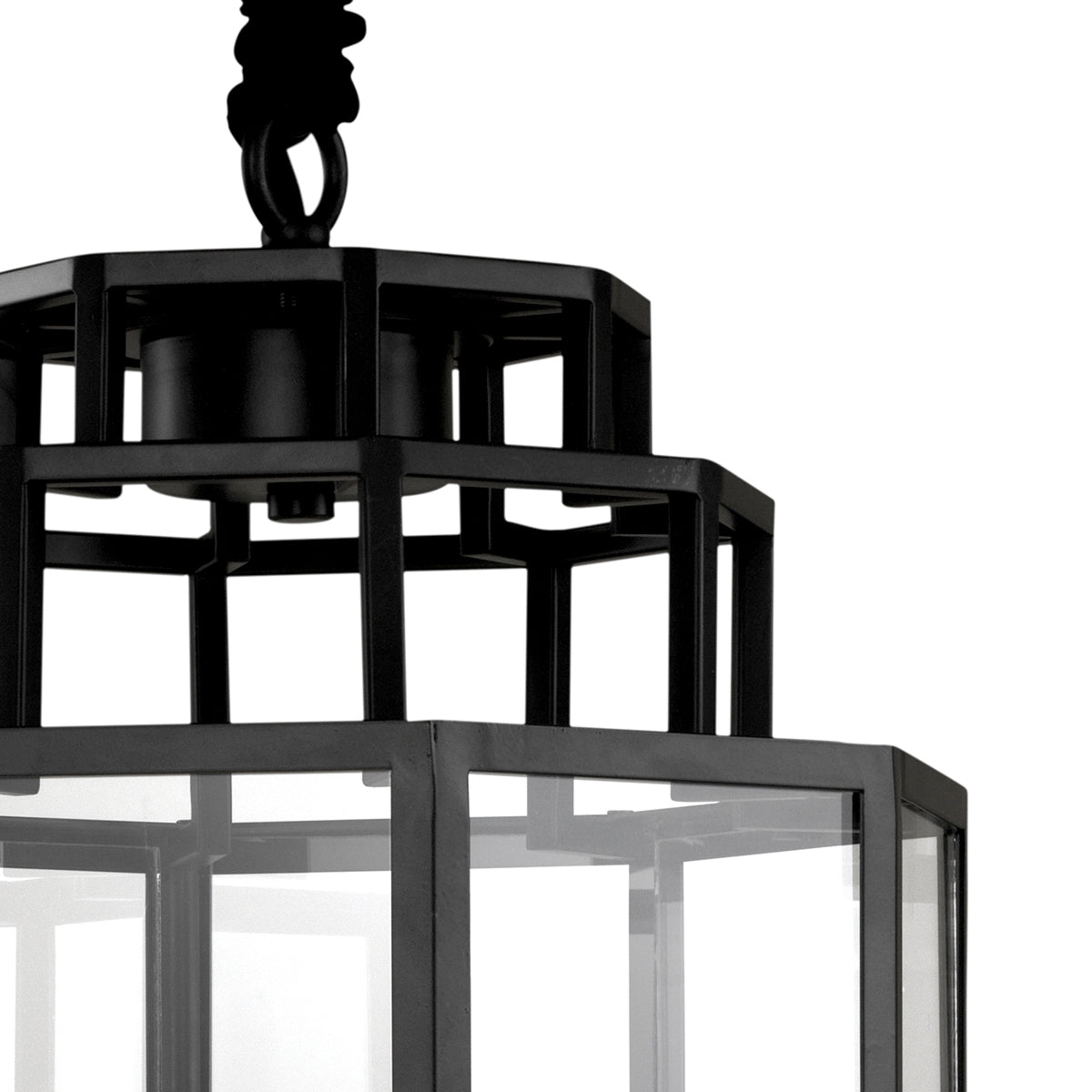 Octagonal Glass Lantern Monticello | Cabothousefurniture.com