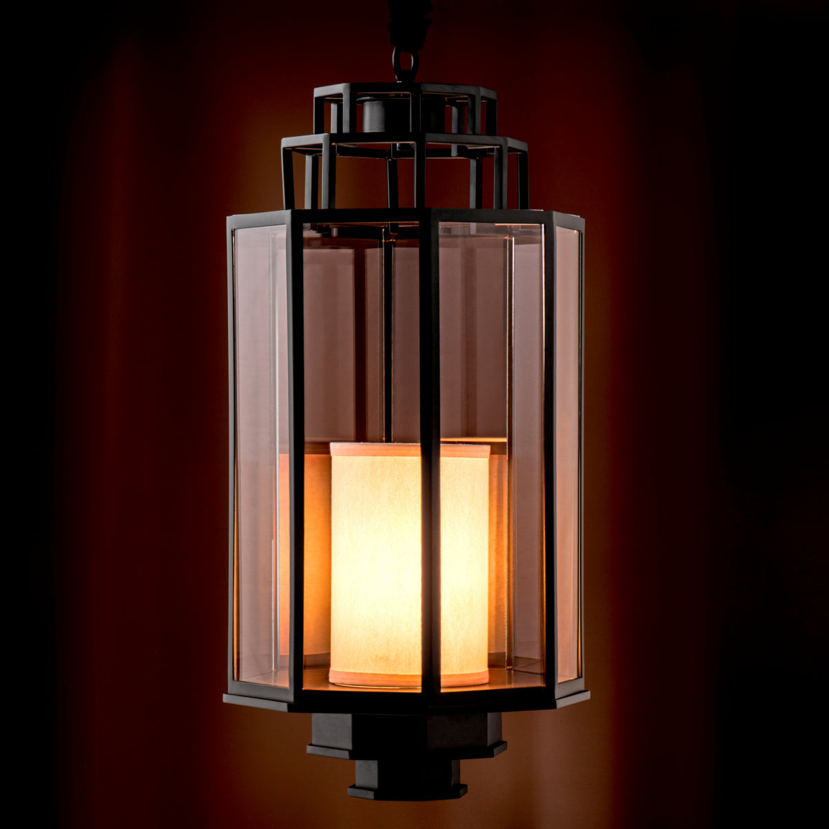 Octagonal Glass Lantern Monticello | Cabothousefurniture.com