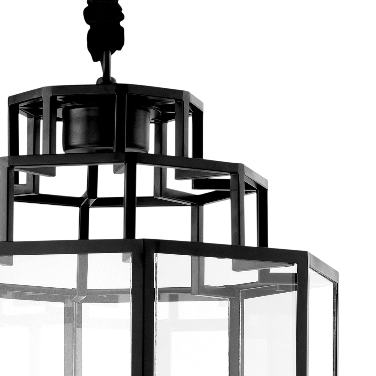 Octagonal Glass Lantern Monticello | Cabothousefurniture.com