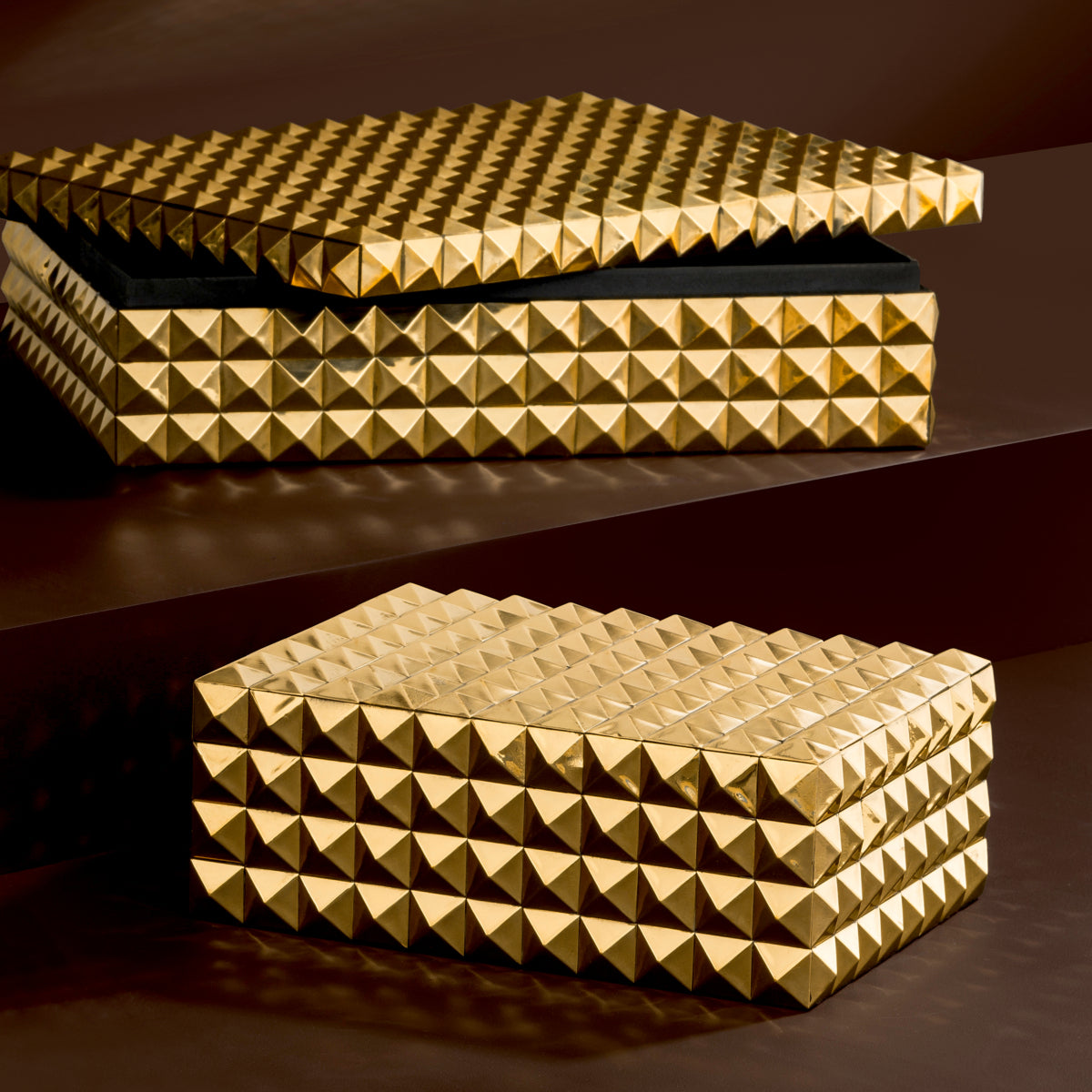 Gold Storage Box Vivienne