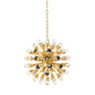 Brass Calypso Sputnik Chandelier Anto | Cabothousefurniture.com