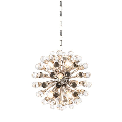 Clear Glass Sputnik Chandelier Anto | Cabothousefurniture.com